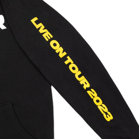 2023 Tour - Black/Yellow Hoodie