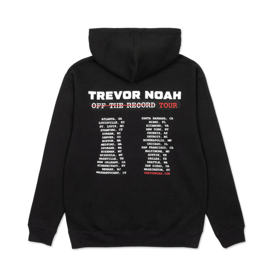 Original Off The Record Tour Date Hoodie