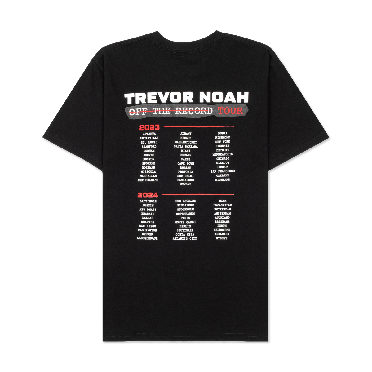 Off The Record '23-'24 Tour Tee