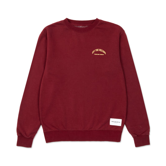 Burgundy Crewneck