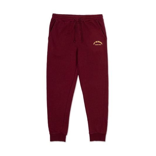 Burgundy Sweatpants