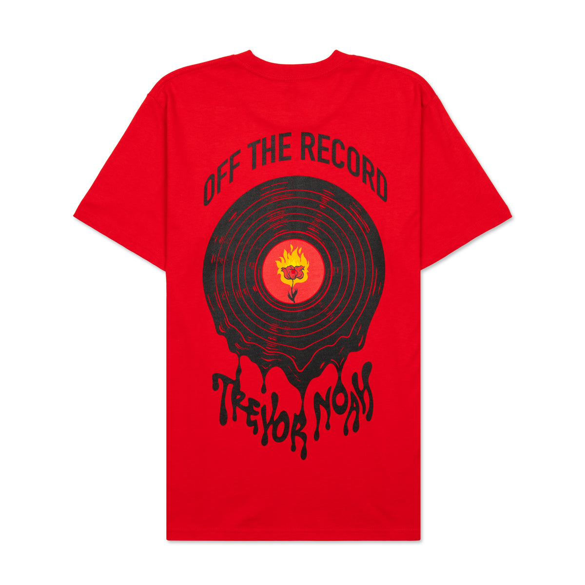 Off The Record Red Drip Tee