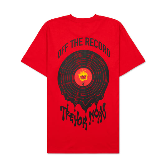 Off The Record Red Drip Tee