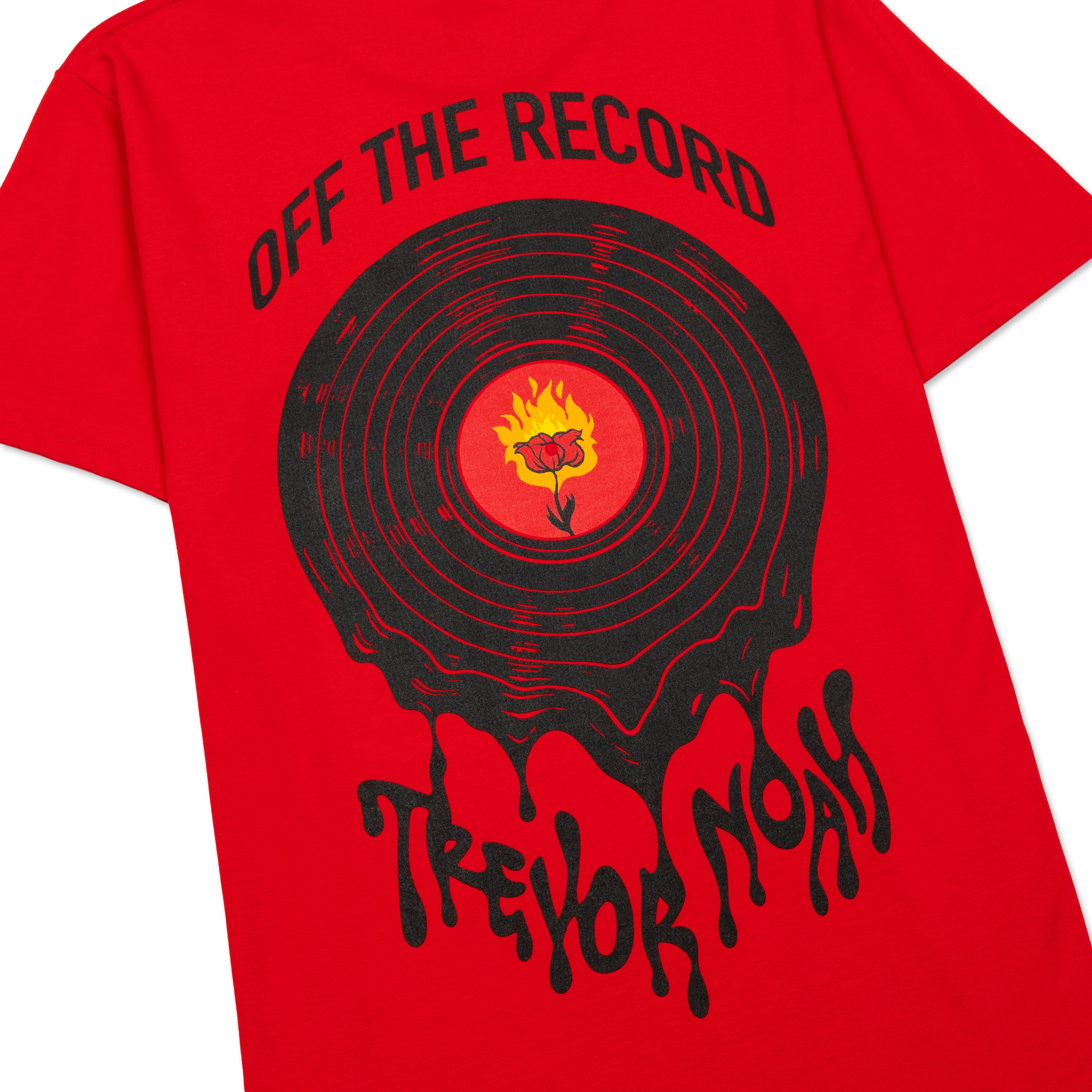 Off The Record Red Drip Tee