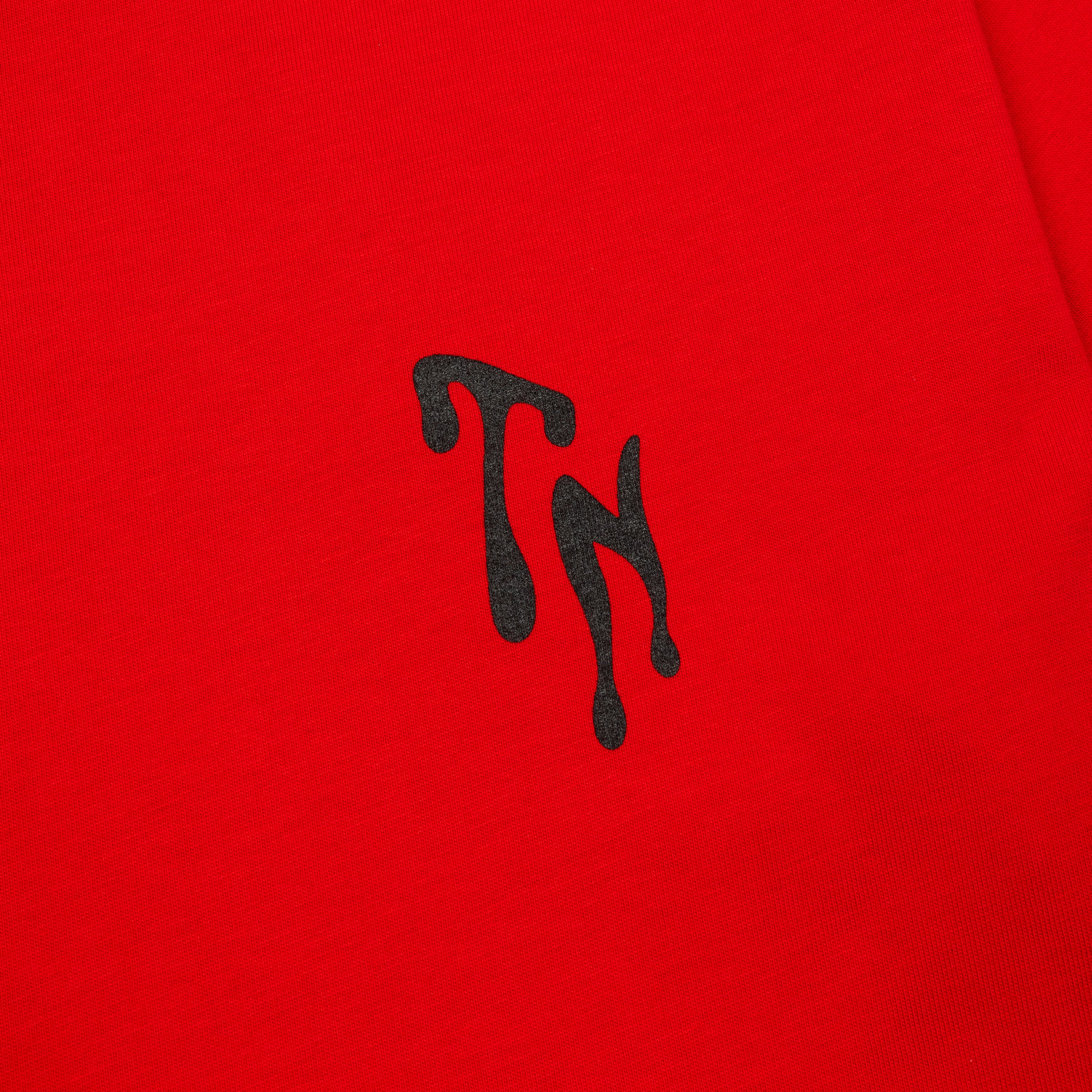 Off The Record Red Drip Tee